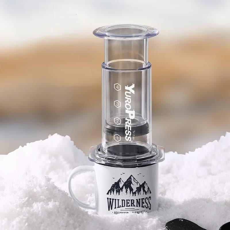 Macchina da caffè a pressione d'aria portatile