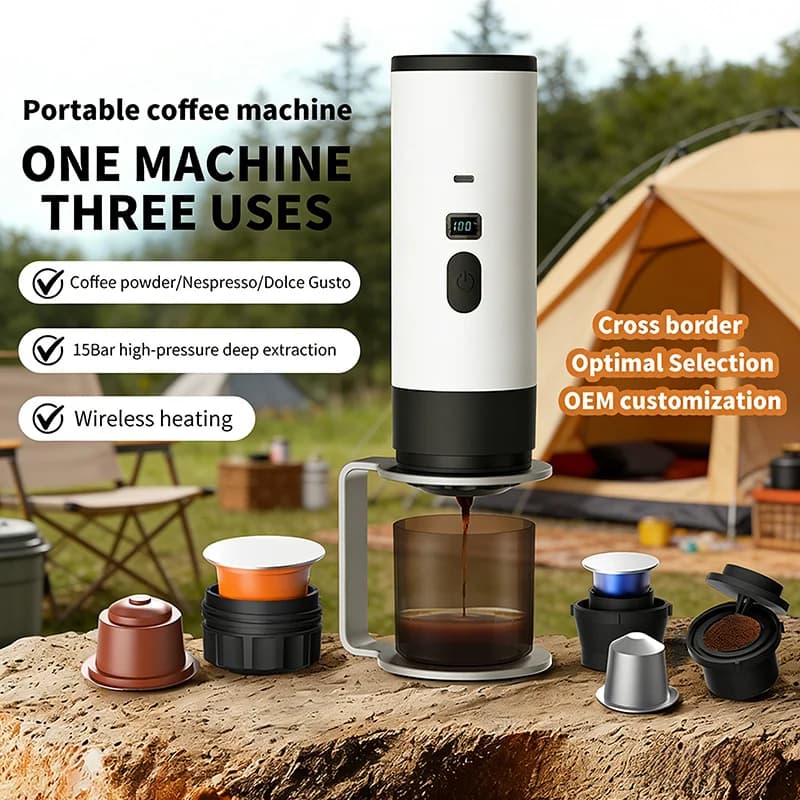 Macchina da caffè elettrica portatile 7800mAh
