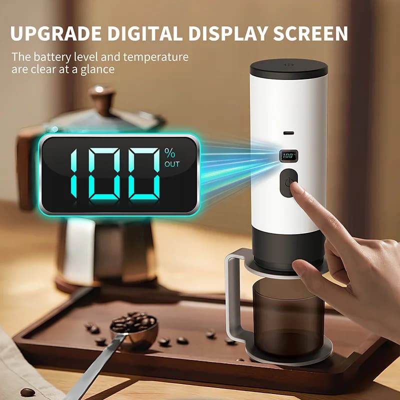 Macchina da caffè elettrica portatile 7800mAh