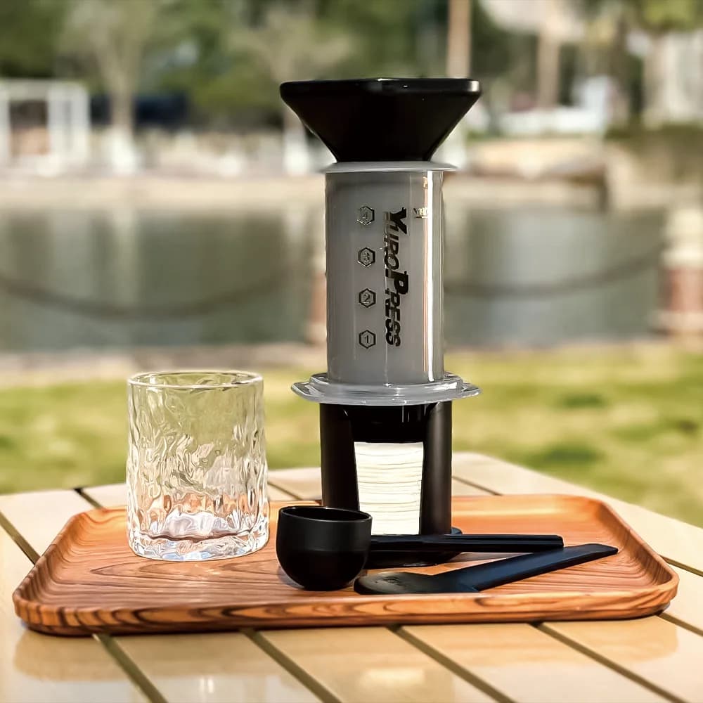 Caffettiera French Press portatile