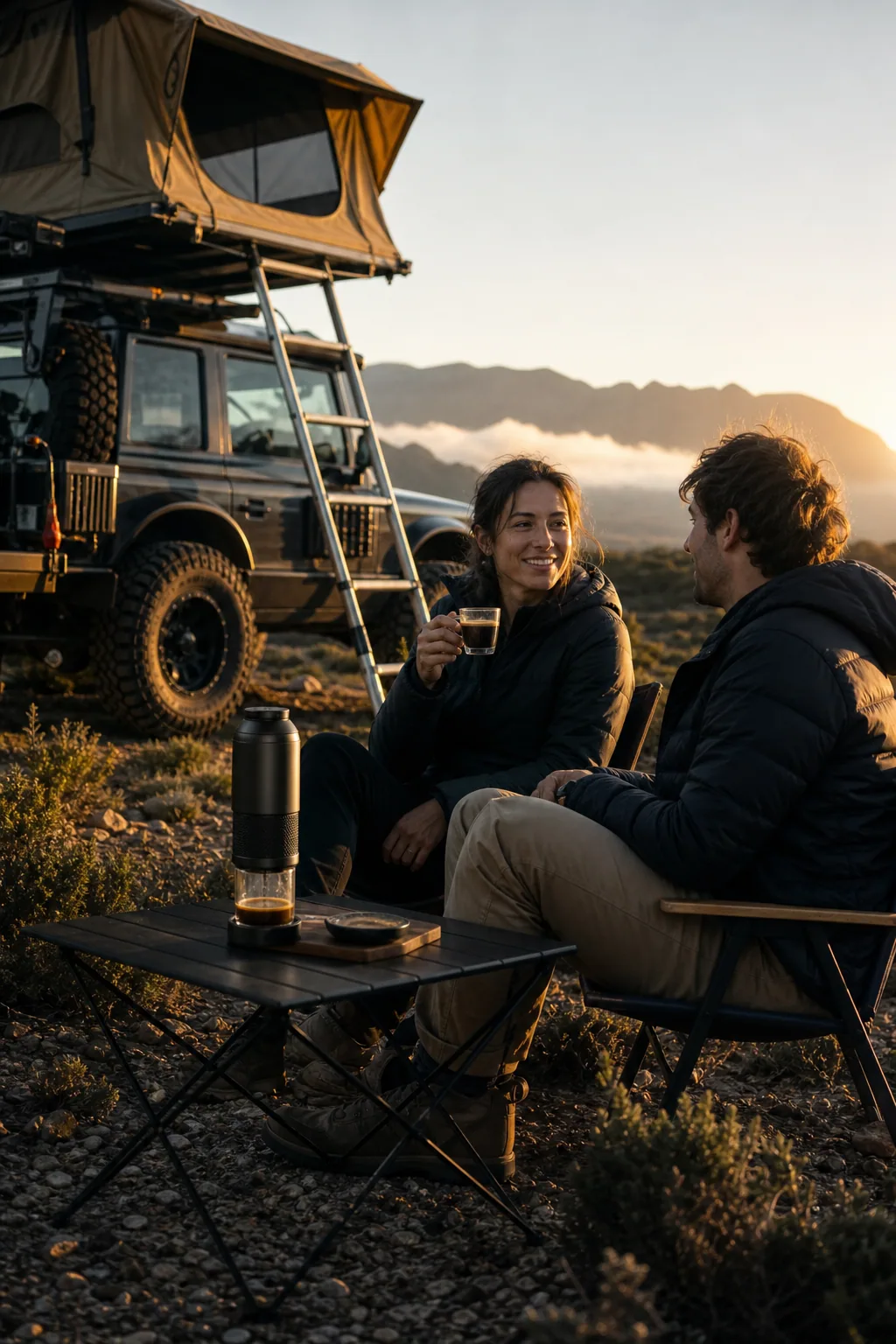 Campeggio off-grid